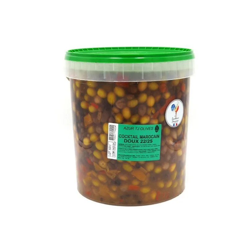 Olives MEYVA - COCKTAIL MAROCAIN DOUX - 10KG