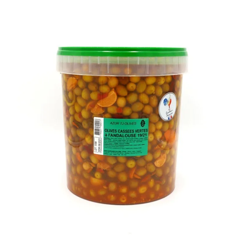 Olives MEYVA - ANDALOUSES PIMENTEES - 10KG