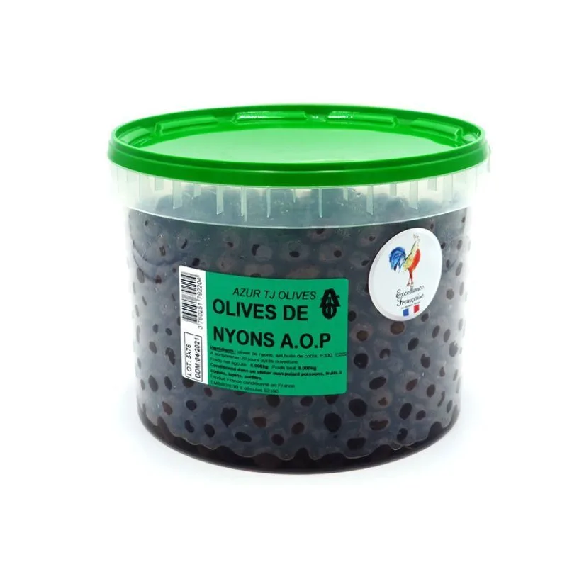 Azur - schwarze Oliven von Nyons 5 kg