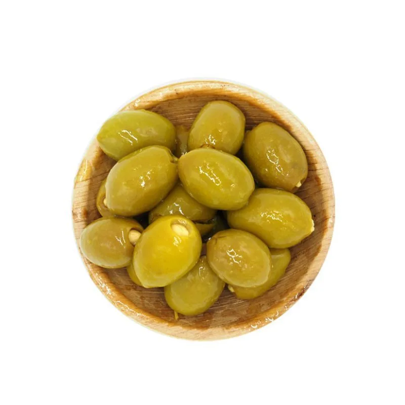 Olives Azure - Green Halkidiki Greece Stuffed Almonds 12/14 - 5kg - 2