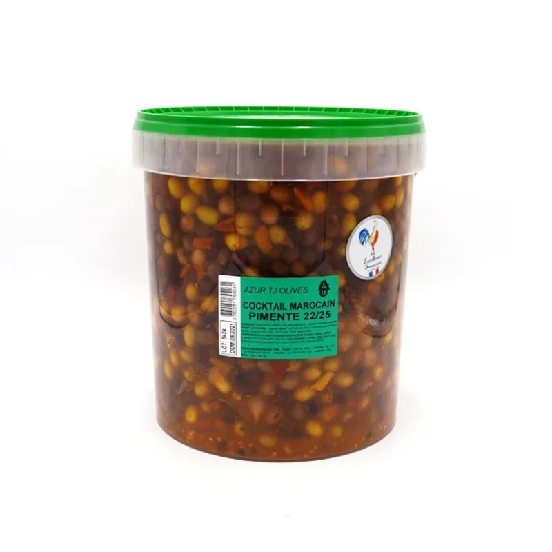 Oliven Azure - marokkanischer Cocktail Pimentier - 10kg