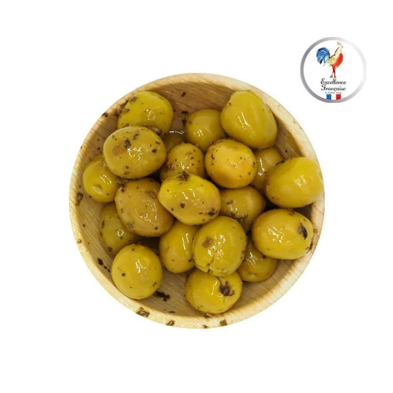 MEYVA Olives - CRACKED GREEN GARLIC BASIL PISTOU - 10 KG - 3