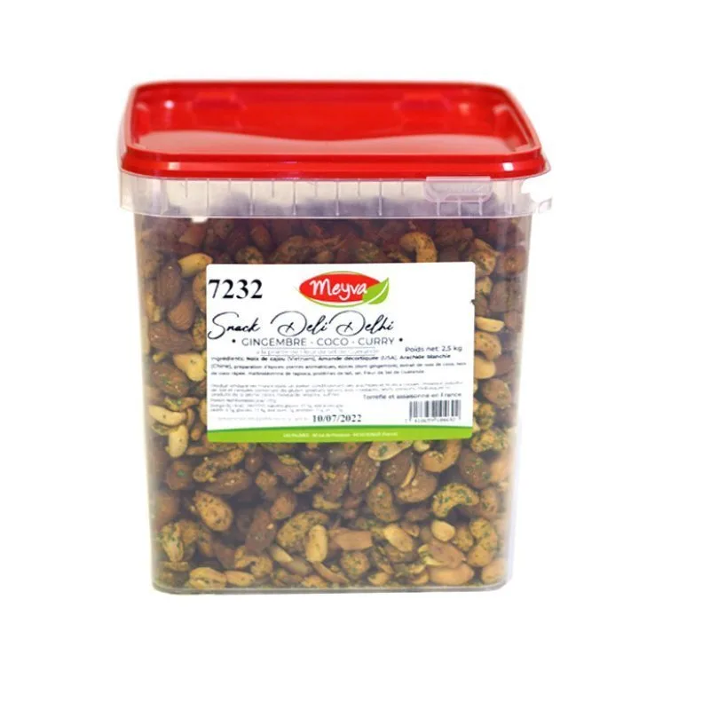 APERITIF SNACK - Snack Deli Delhi - Ginger Curry Coconut - 2.5KG