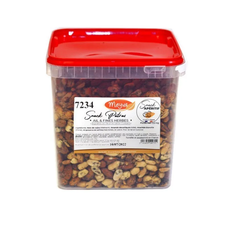SNACK APERITIF - Snack Patras - Garlic & Fine Herbs - 2.5KG