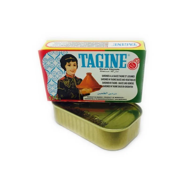 MOROCCAN SARDINE TAGINE 50X125G