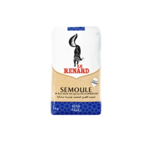 DURUM SEMOLINA - LE RENARD - 10 x 1 KG - FINE