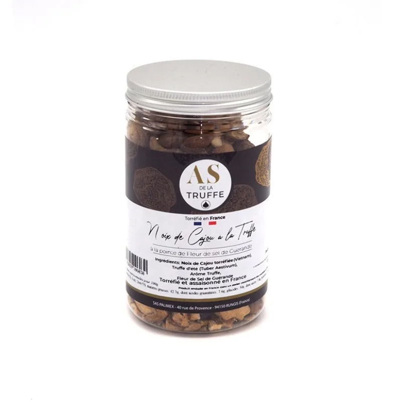 POT LUXE - Noix Cajou W240 - Truffe & Fleur Sel Guérande 7X175G - 2