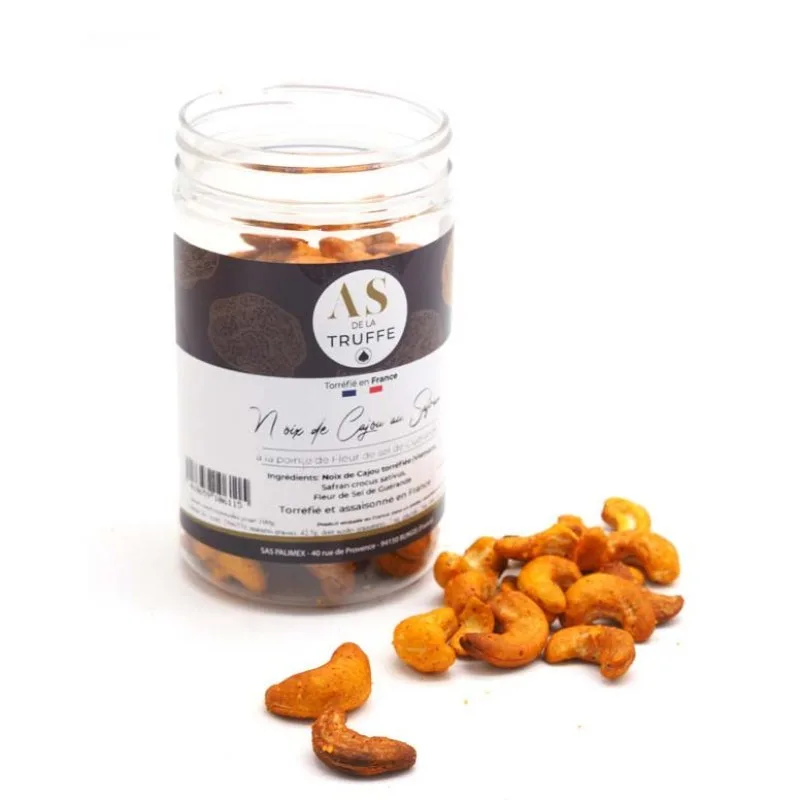 POT LUXE - Noix Cajou W240 - Safran & Fleur Sel Guérande 7X175G