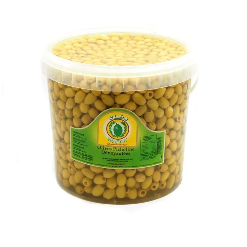 Safaa-Oliven - grüne Picholines 6kg Dentoye