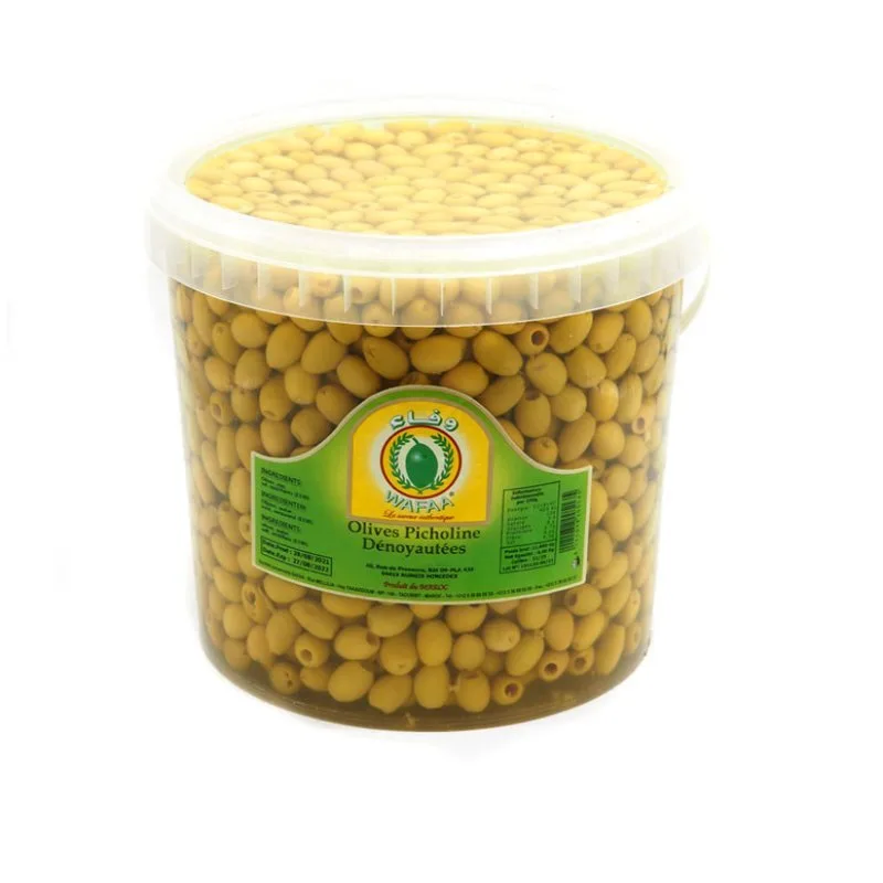 OLIVES SAFAA - PICHOLINES VERTES DENOYAUTEES 6KG