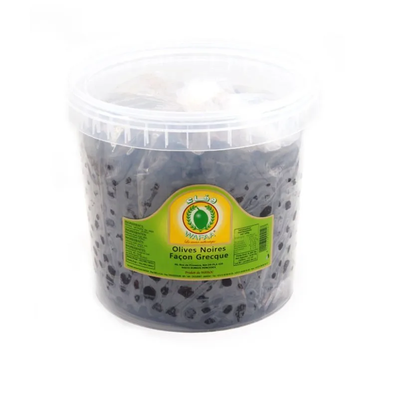 OLIVES SAFAA - NOIRES FACON GRECQUES 8KG