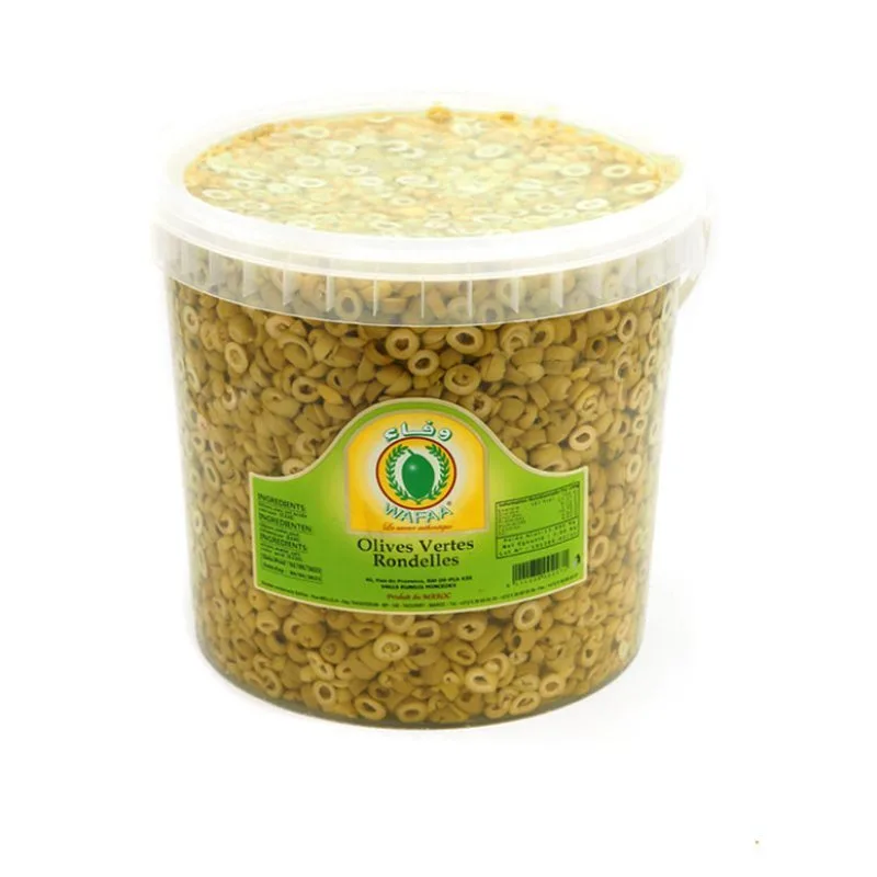 OLIVES SAFAA -  VERTE EN RONDELLE 7KG