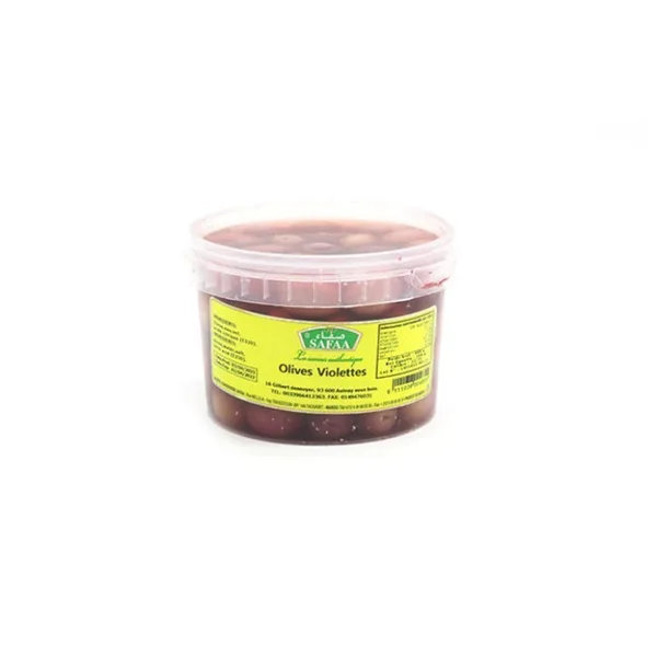 Olives violettes entières - 6X350G