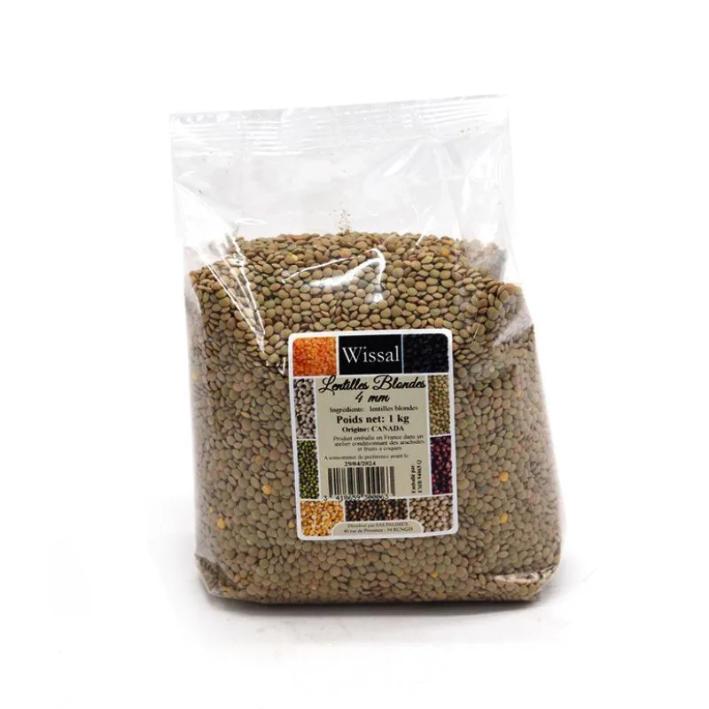 WISSAL - LENTILLES BLONDES 4mm 12X1K