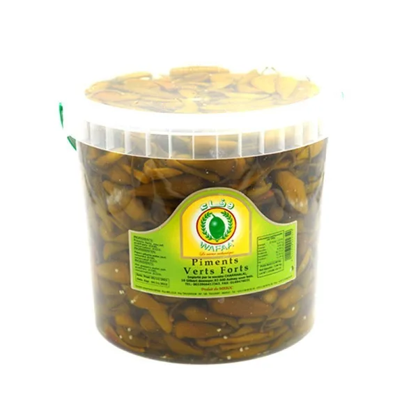 SAFAA - PIMENTS VERTS FORTS - 7KG