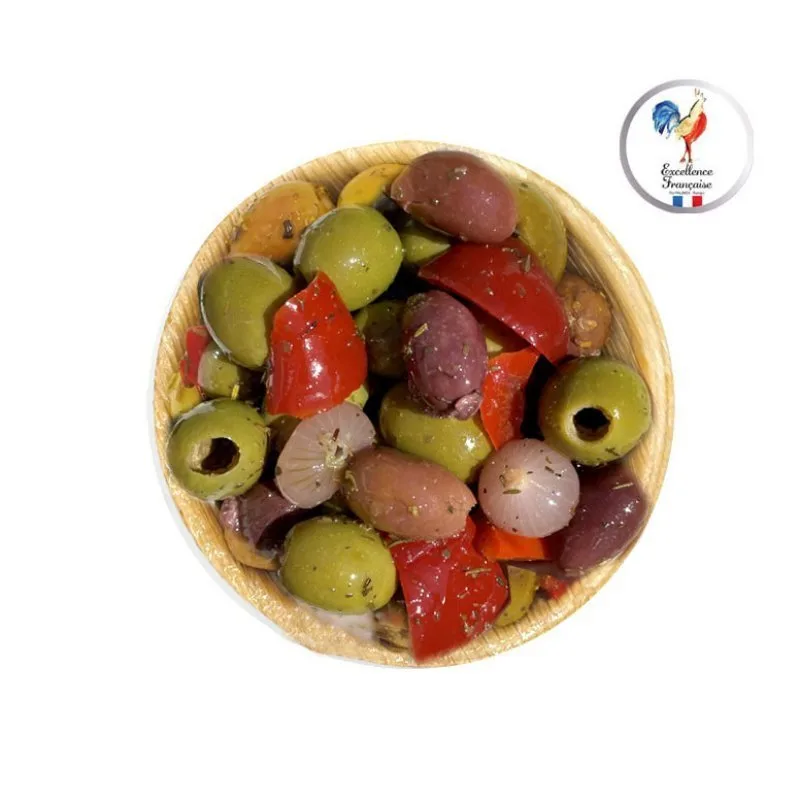 Olives MEYVA - COCKTAIL DENOYAUTEES KALISTEOS GRECE - 5KG (MELI MELO DOUX)