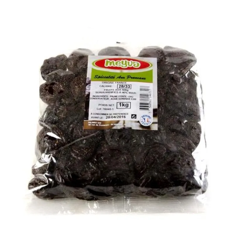 MEYVA Spécialité Pruneaux 28/33 (hum. 40%) 10X1KG