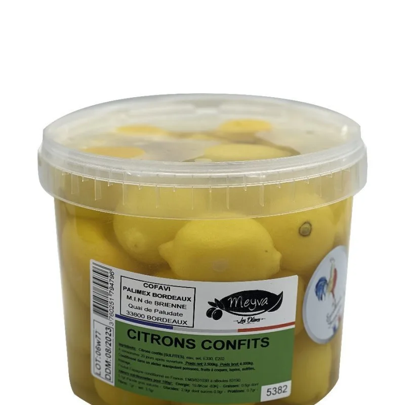 MEYVA - CITRON CONFIT 2.5KG