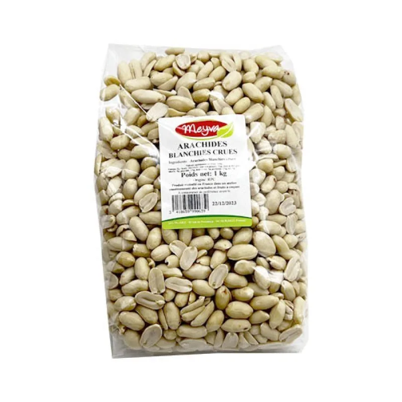 MEYVA - ARACHIDE BLANCHIE CRUE 10X1KG