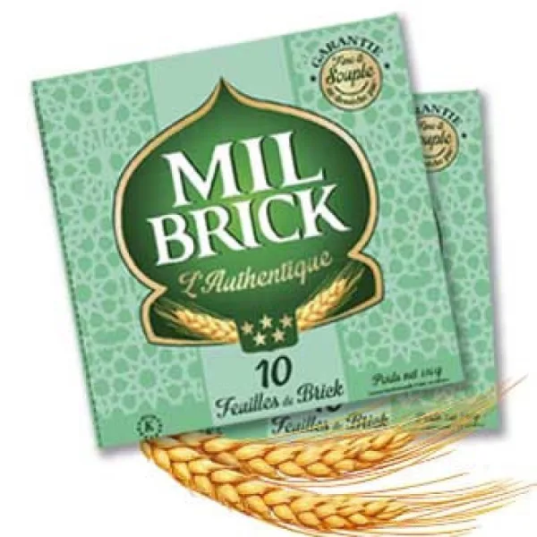 FEUILLES BRICK MIL'BRICK - Colis de 2x25