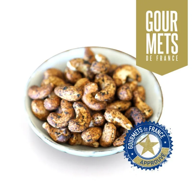 SNACK APERITIF - Cashew with Cambray Black Garlic - 2.5KG - 6