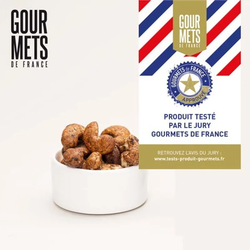 SNACK APERITIF - Cashew with Cambray Black Garlic - 2.5KG - 3