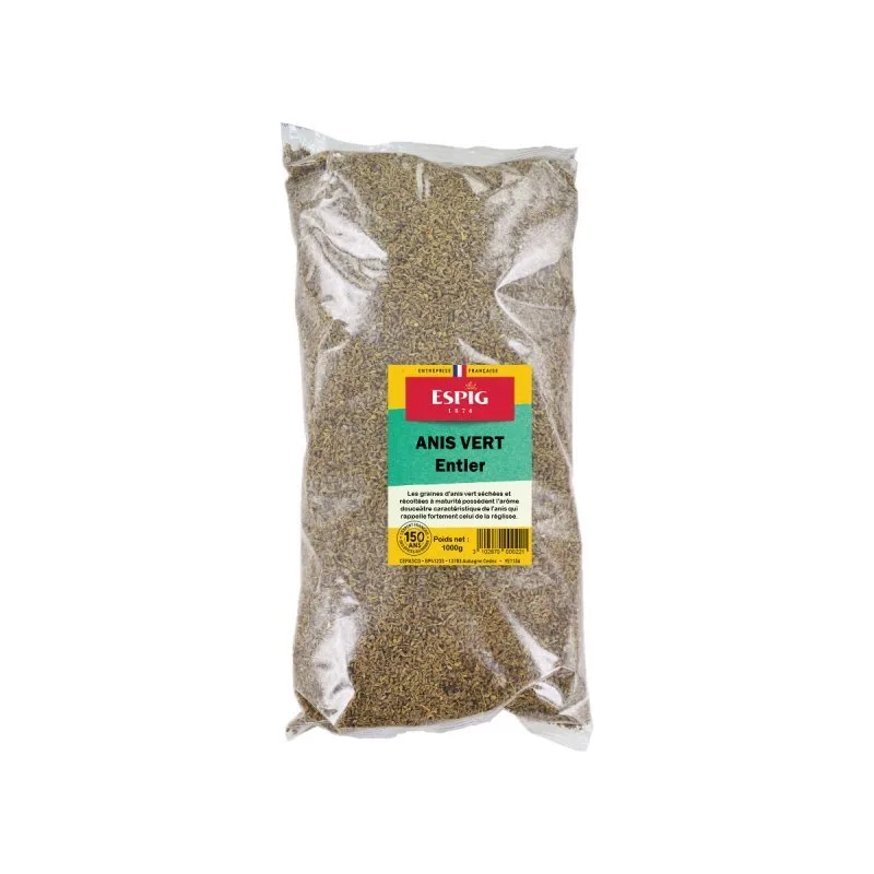 ANIS VERT ENTIER 1KG - Espig