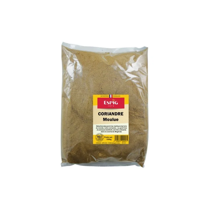 CORIANDRE MOULUE 1KG - Espig