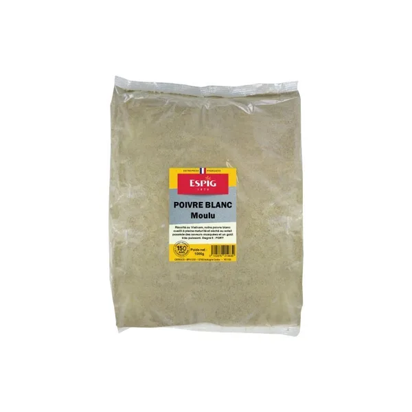 White Pepper Ground - 1kg - Espig
