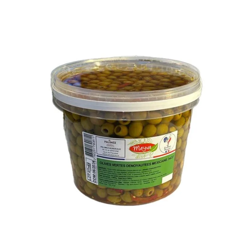 Olives MEYVA - OLIVES VERTES DENOYAUTEES MEXICAINE - 2KG