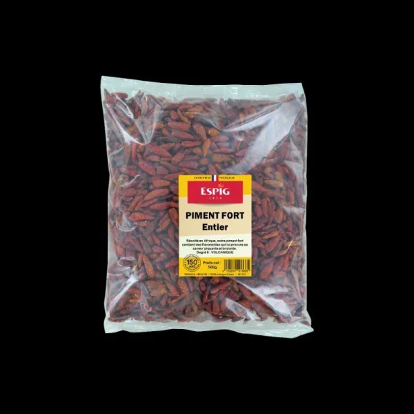PIMENT FORT ENTIER 500G - Espig