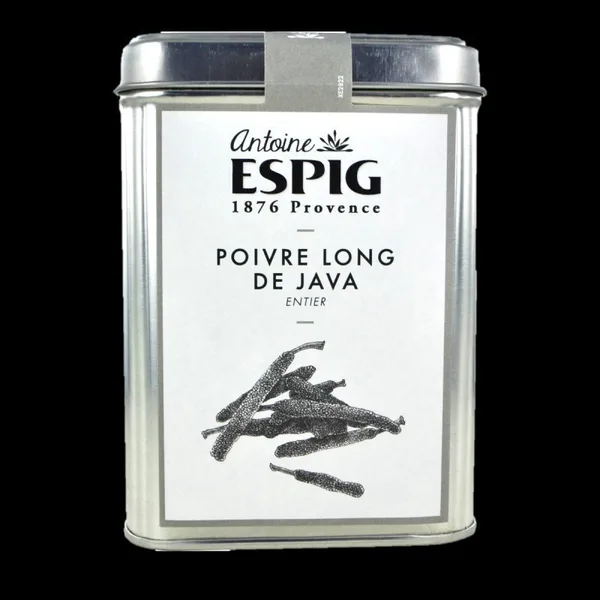 Antoine Espig Iron Box - Whole Java Long Pepper - 110g