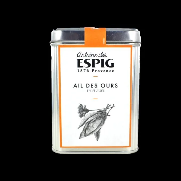 Boîte fer Antoine ESPIG - Ail Des Ours En Feuilles  - 80g