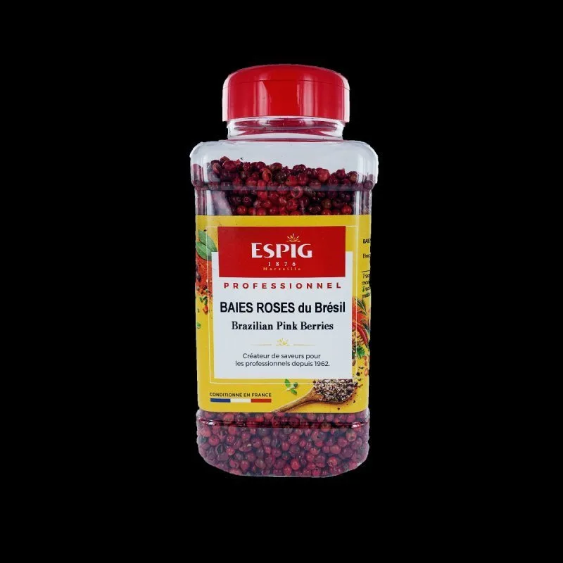 Pot PET 1L - Baies Roses Deshydratees  - 260g