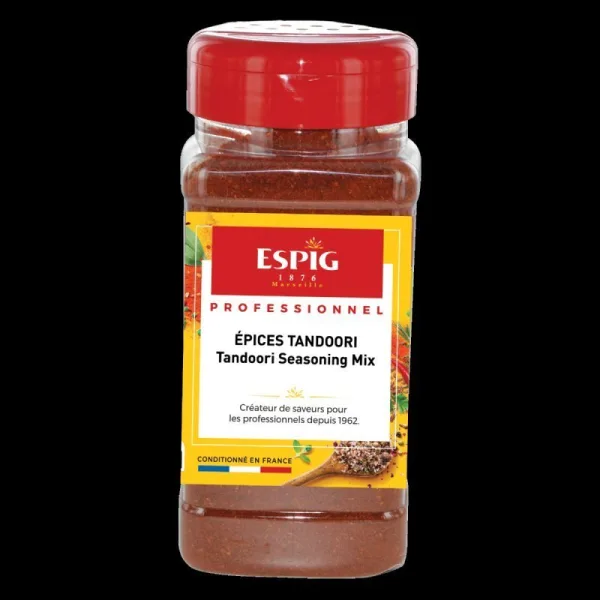 Pot PET 500mL - Epices Tandoori - 250g