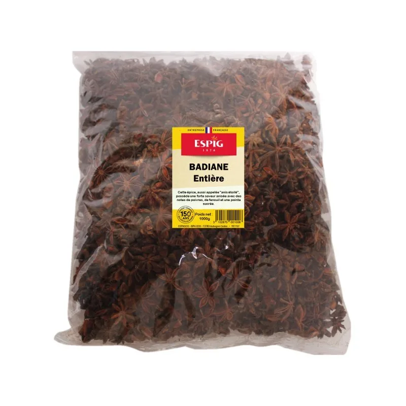 BADIANE ENTIERE 1KG - Espig