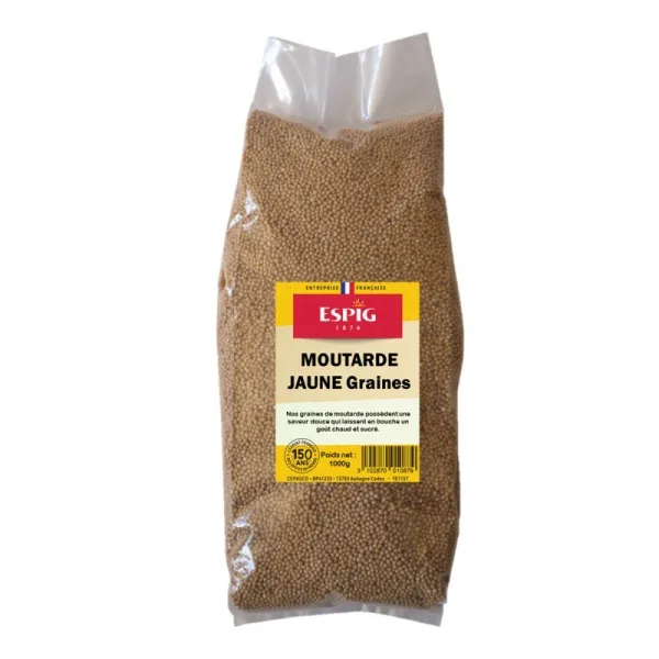 MOUTARDE JAUNE 1KG - Espig