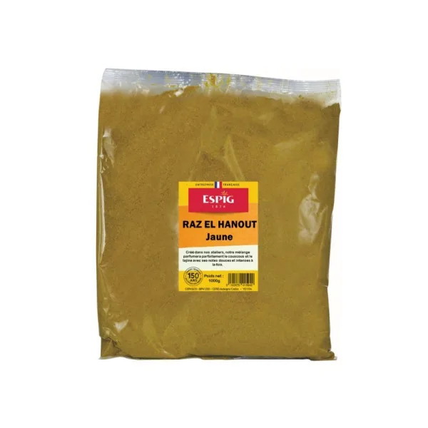 Ras El Hanout Jaune - 1KG - Espig
