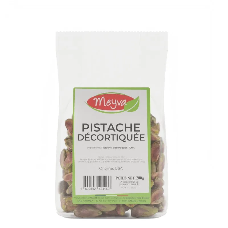Meyva - Pistache Décortiquée - 12x200g - 2
