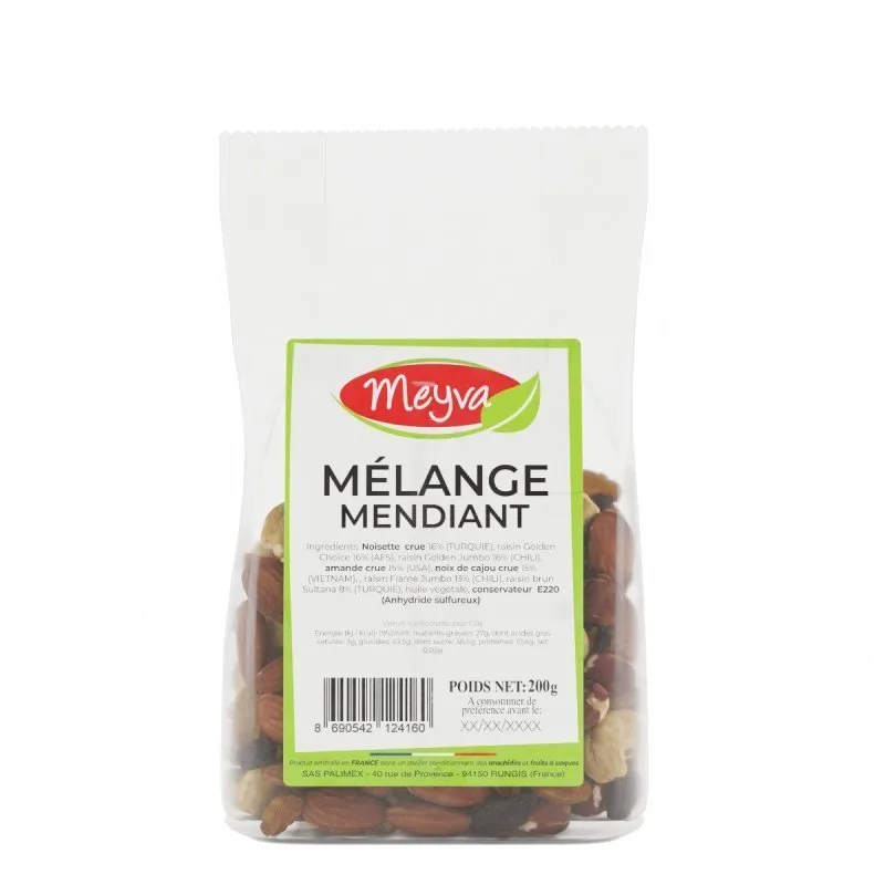 Meyva  - Melange Mendiant - 12x200g - 2