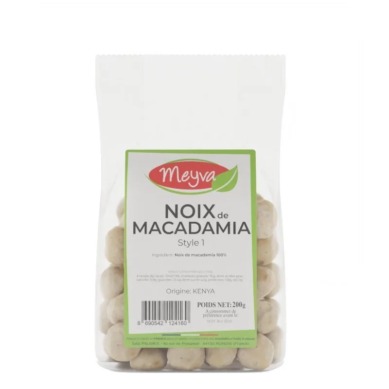 Meyva - Noix De Macadamia Style 1 - 12x200g - 2