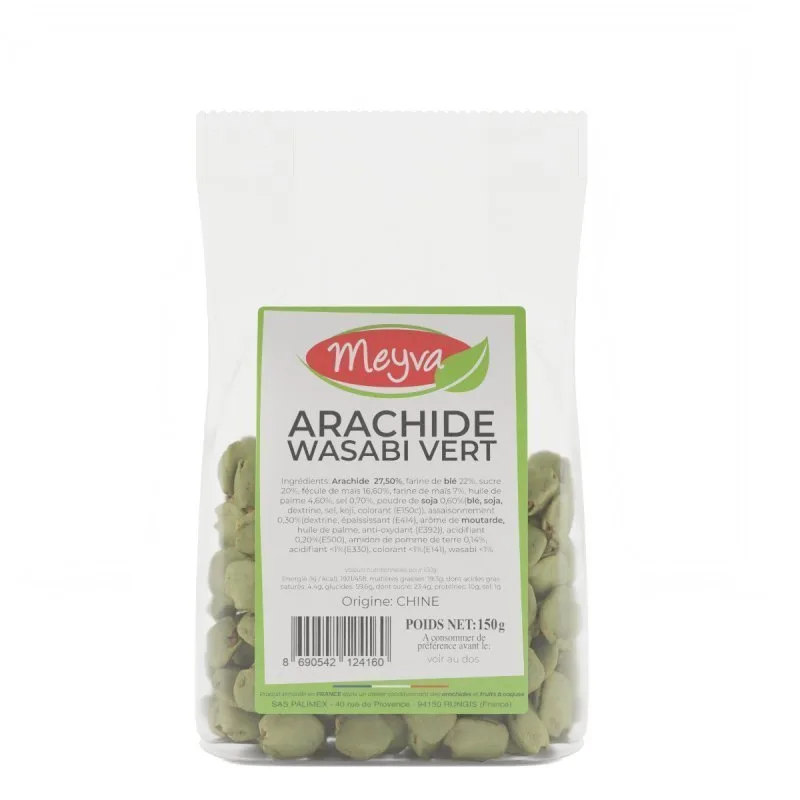 Meyva - Arachide Wasabi Vert 12x150g - 2