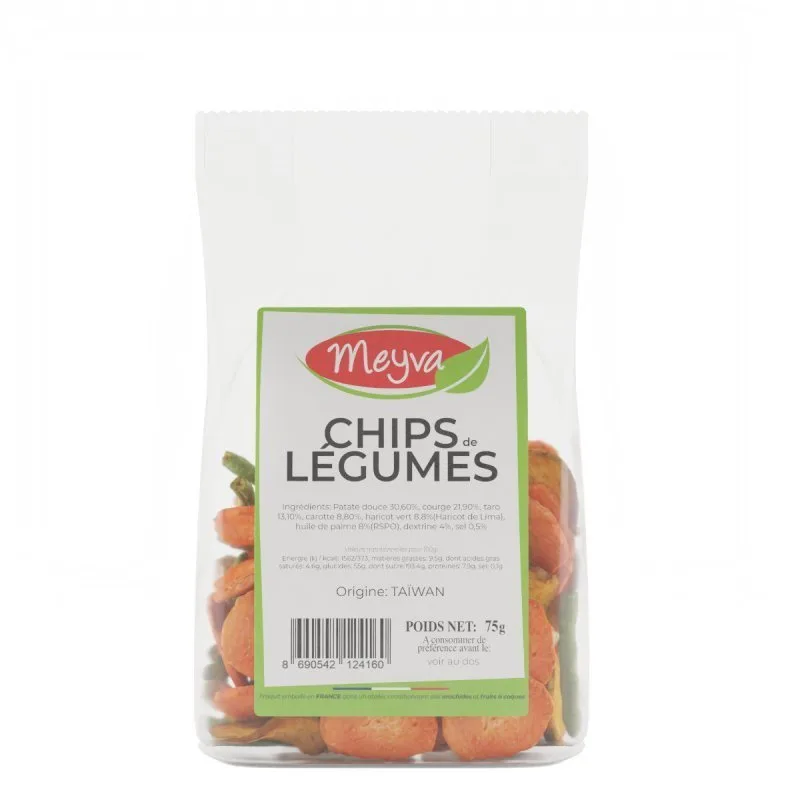 Meyva - Chips De Légumes - 12x75g - 2