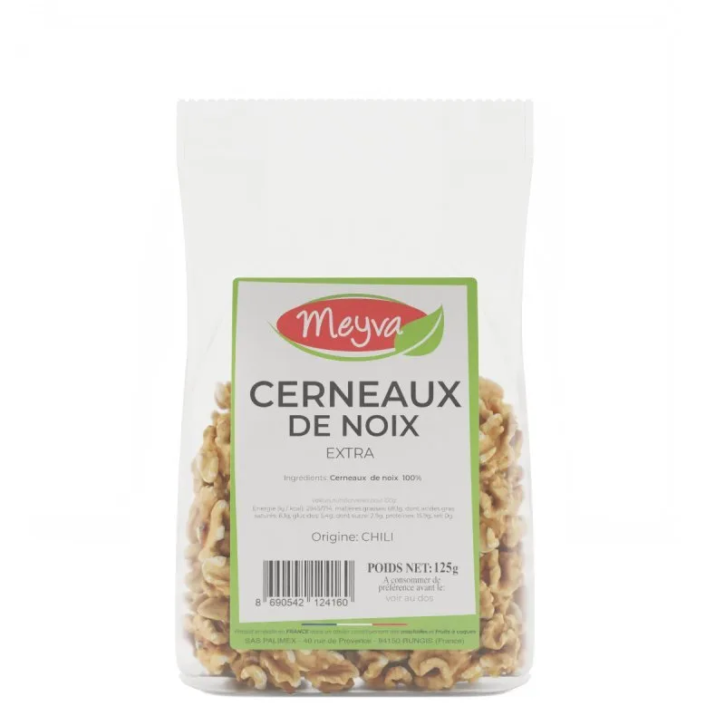 Meyva - Cerneaux de Noix EXTRA moitié - 12x125g - 2