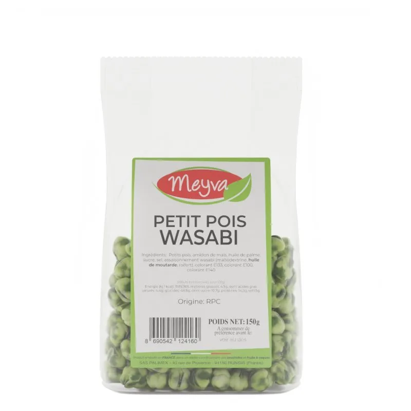 Meyva PAV - Petit pois Wasabi - 12x150g