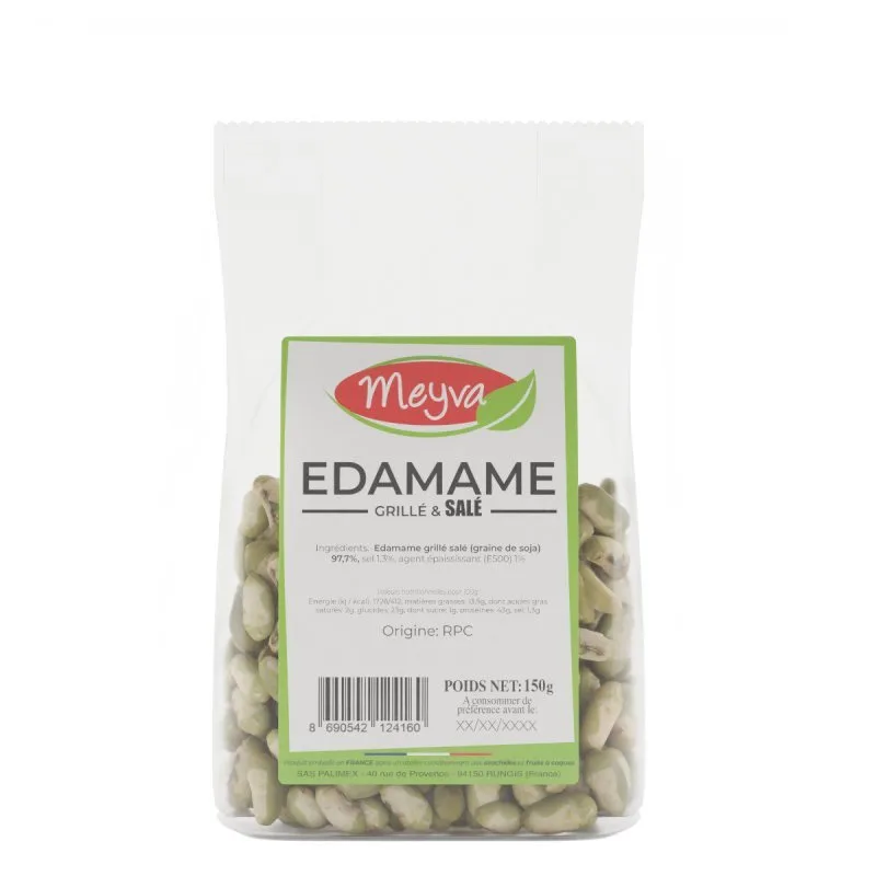 Meyva PAV - Edamame Grillée Salée - 12x150g - 2