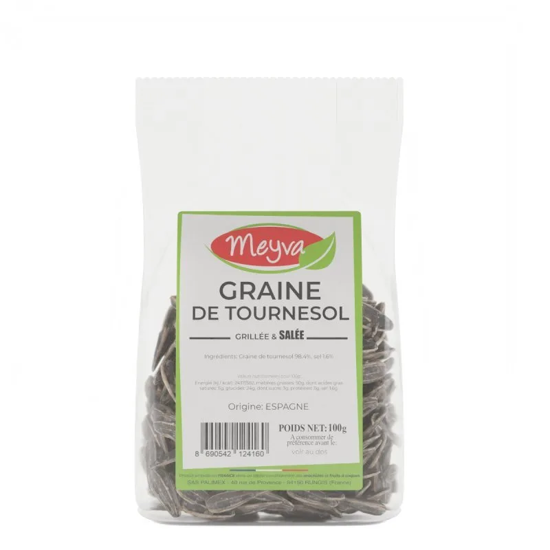 Meyva - Graine De Tournesol Grillée/Salée - 12x100g - 2