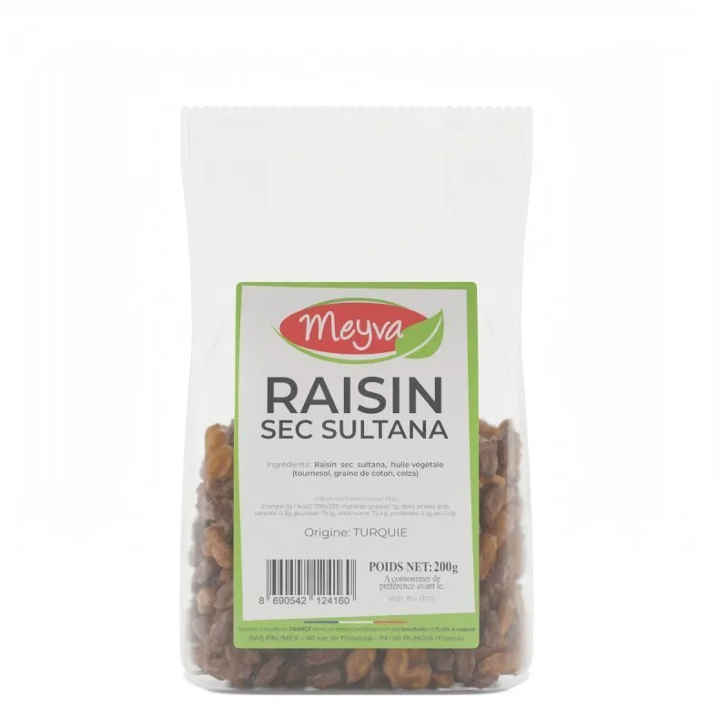 Meyva - Sultana Raisin Turkey - 12x200g - 2
