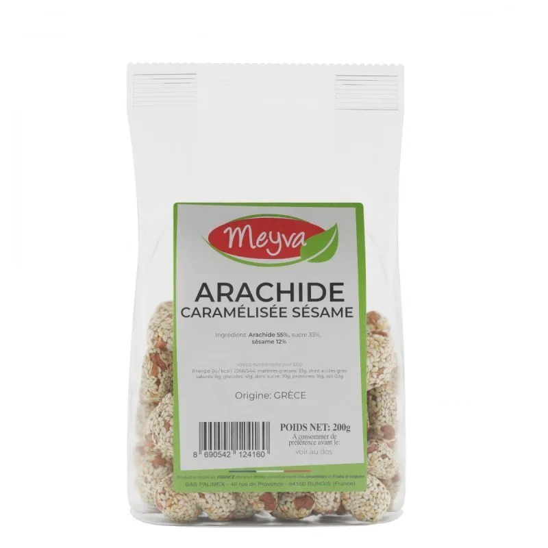 Meyva - Arachide Caramélisée Sésame - 12x200g