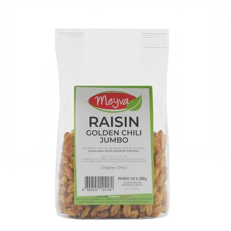 Meyva - Raisin Golden JUMBO - 12x200g
